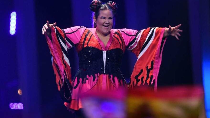 La israelí Netta, ganadora del último festival de Eurovisión, interpretac &quot;Toy&quot; en el certamen.  // F. Leong
