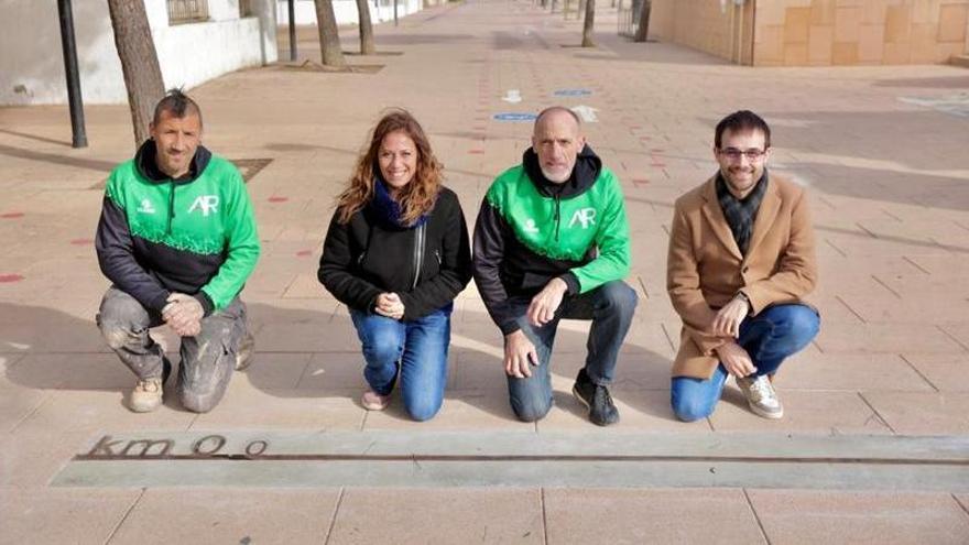 Roses senyalitza els 7 punts quilomètrics del passeig Marítim fins a l’Almadrava per fomentar l’esport