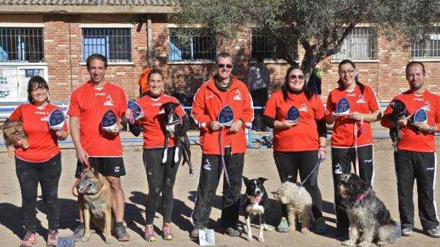 El Agility Almussafes suma siete podios en la sexta prueba de la liga autonómica