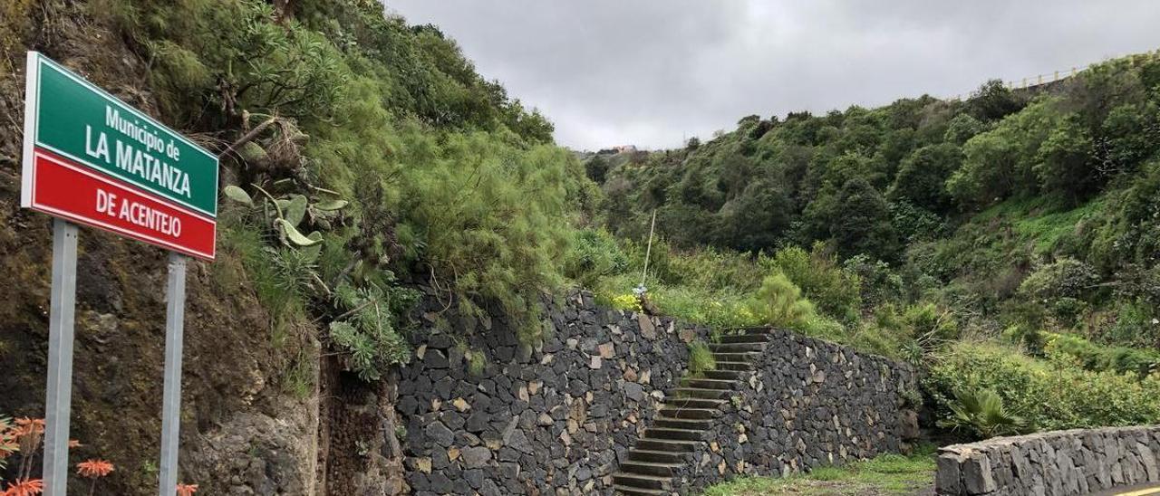 El barranco de Acentejo, en La Matanza.