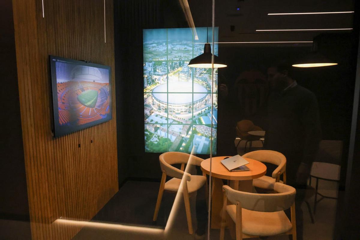 El Valencia recrea las zonas de butacas con servicio extra del Nou Mestalla