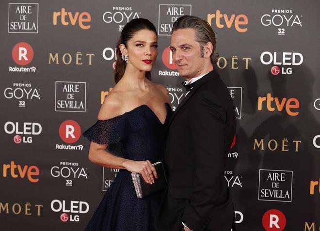 Juana Acosta y Ernesto Alterio en los Goya de 2018