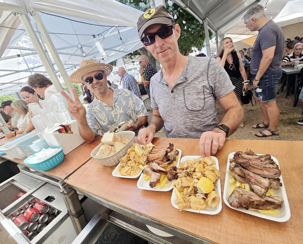 Día grande de las fiestas de San Roque en Vigo, en imágenes