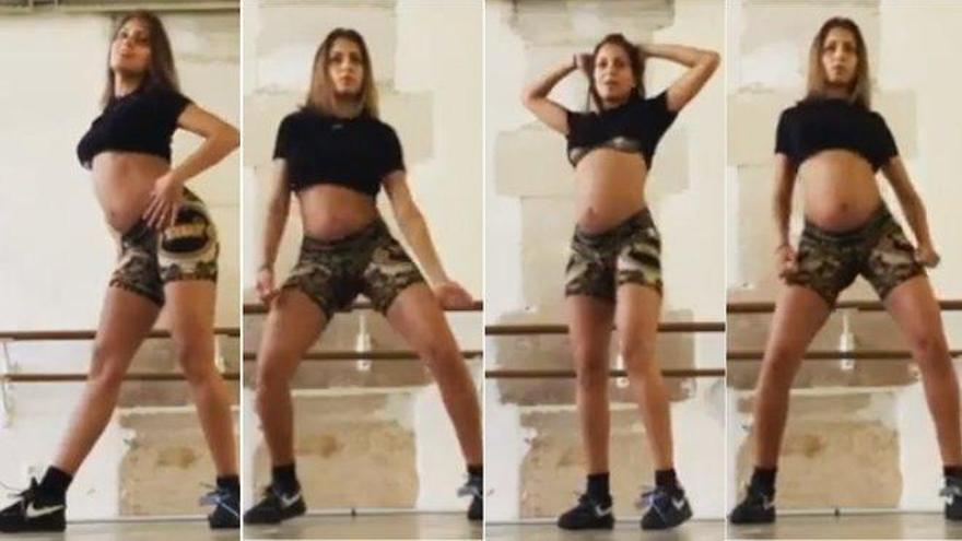 Hiba Abouk se marca un baile a lo Beyoncé con su tripita de embarazada