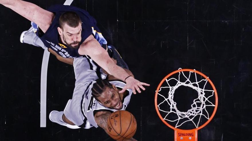 Los Spurs dejan sin premio la exhibición de Marc Gasol