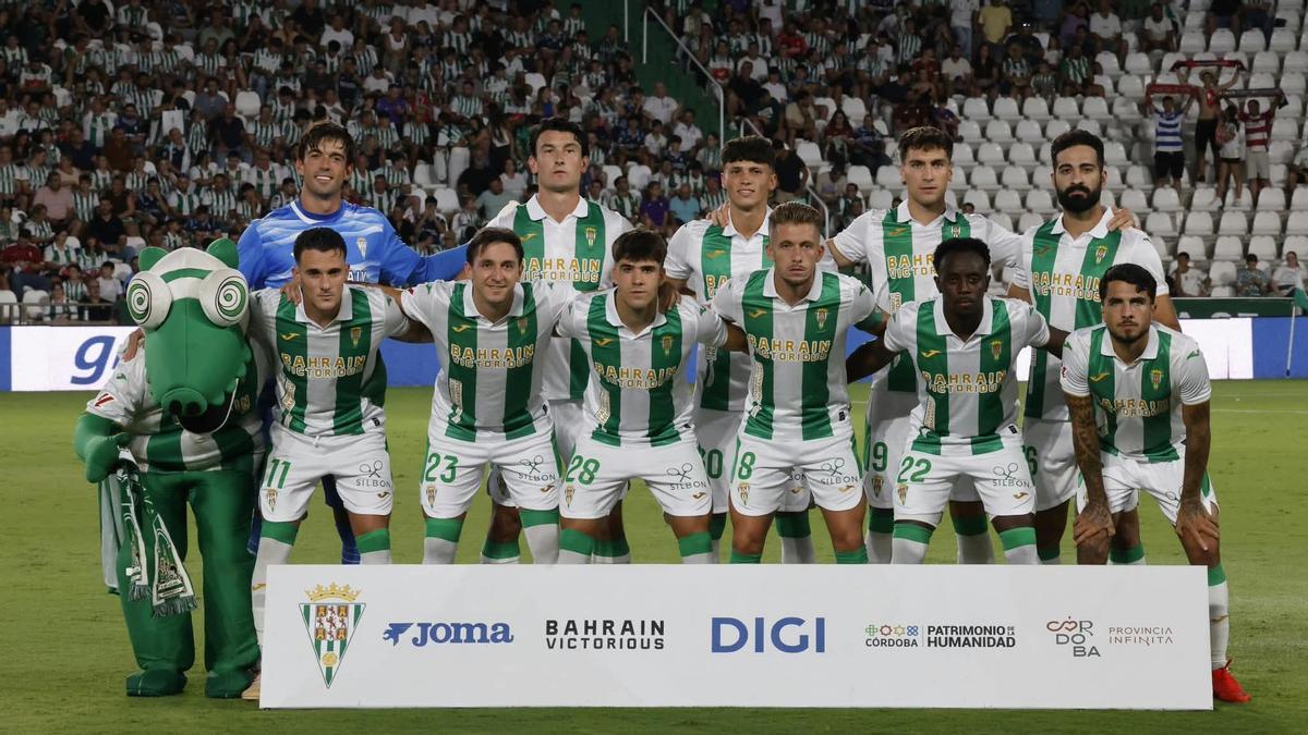 Once inicial del Córdoba CF ante el Granada.