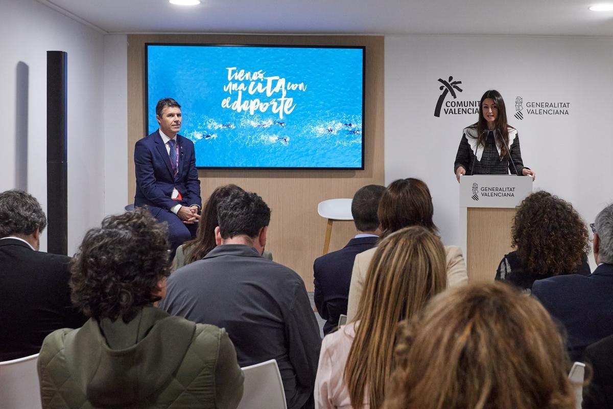 Presentación del calendario anual de eventos deportivos.