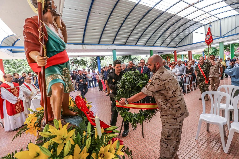 Romería de San Cristóbal y exhibición de las Fuerzas Armadas en Redován