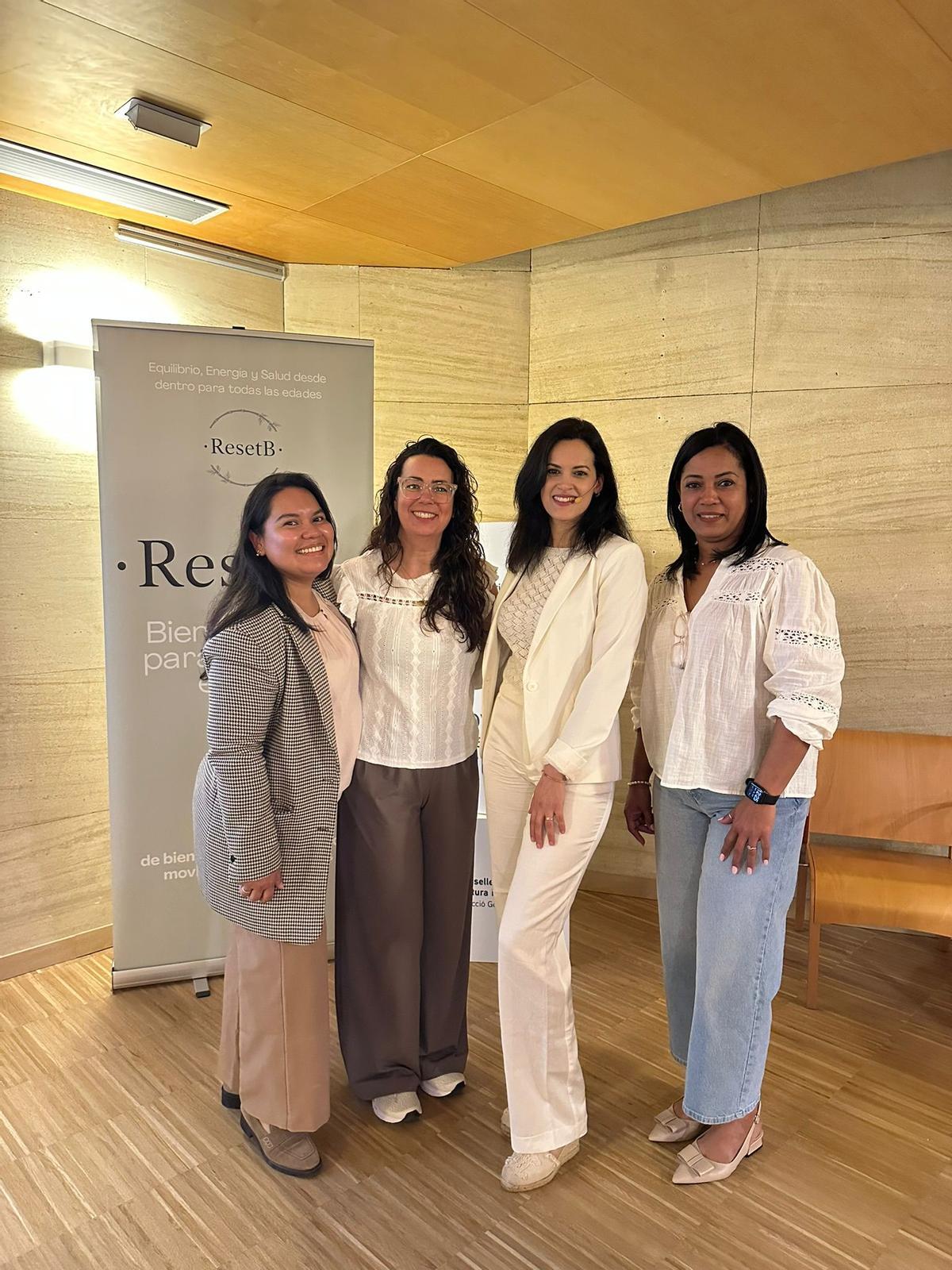 Zulma, Rocío Mesa, Dra Kaoutar e Iliuska