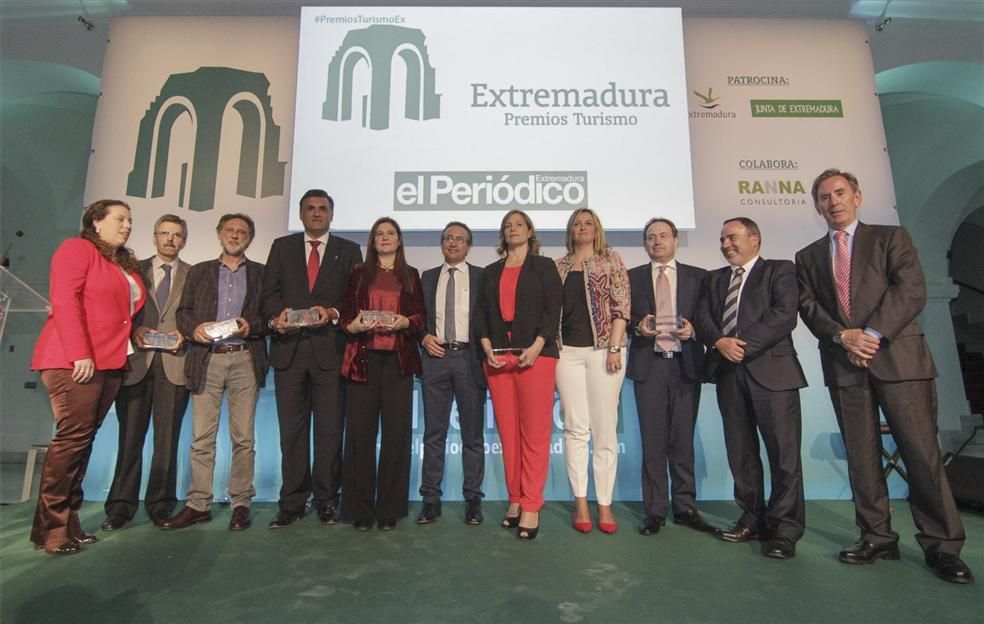 Primeros premios de Turismo de el Periódico Extremadura en imágenes