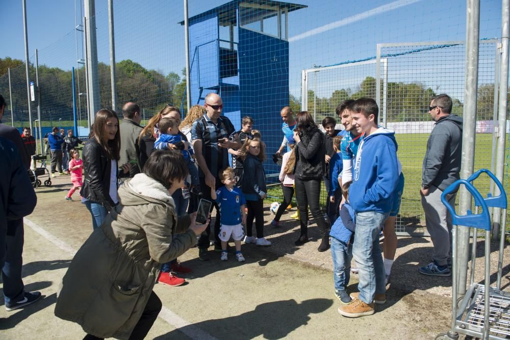 Entrenamiento del Real Oviedo