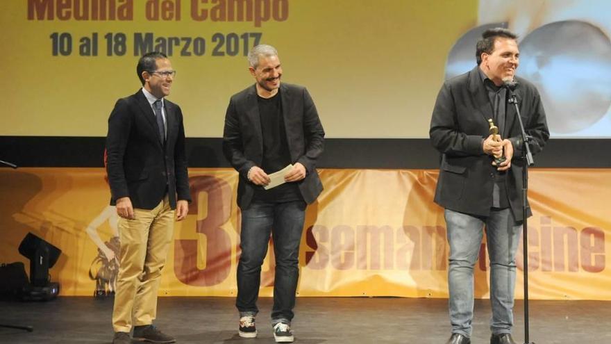 El cineasta Toni Bestard, premiado en la Semana del Cine de Medina del Campo