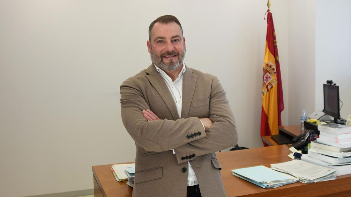 José Antonio Ródenas, en su despacho de la Ciudad de la Justicia.