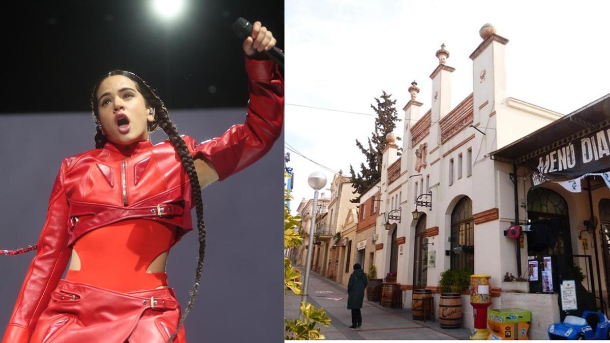 Rosalía y su pueblo.