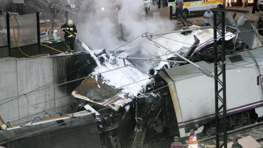 Accidente del Alvia en Santiago.