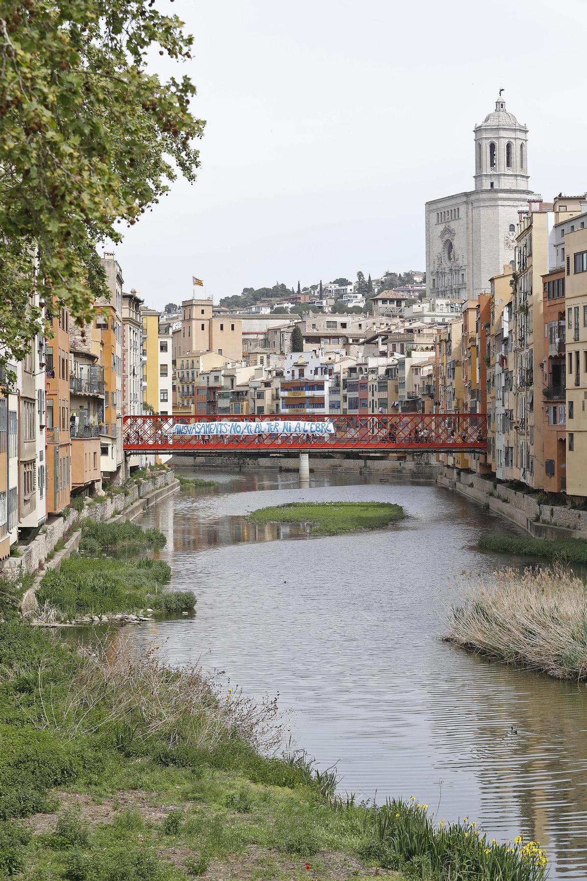 Les millors imatges de la palanganada del Pont de Pedra