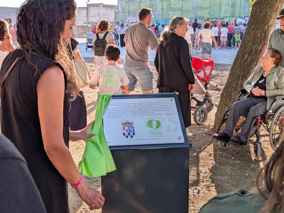 Torres del Carrizal renueva su parque en un gesto de compromiso con las enfermedades raras