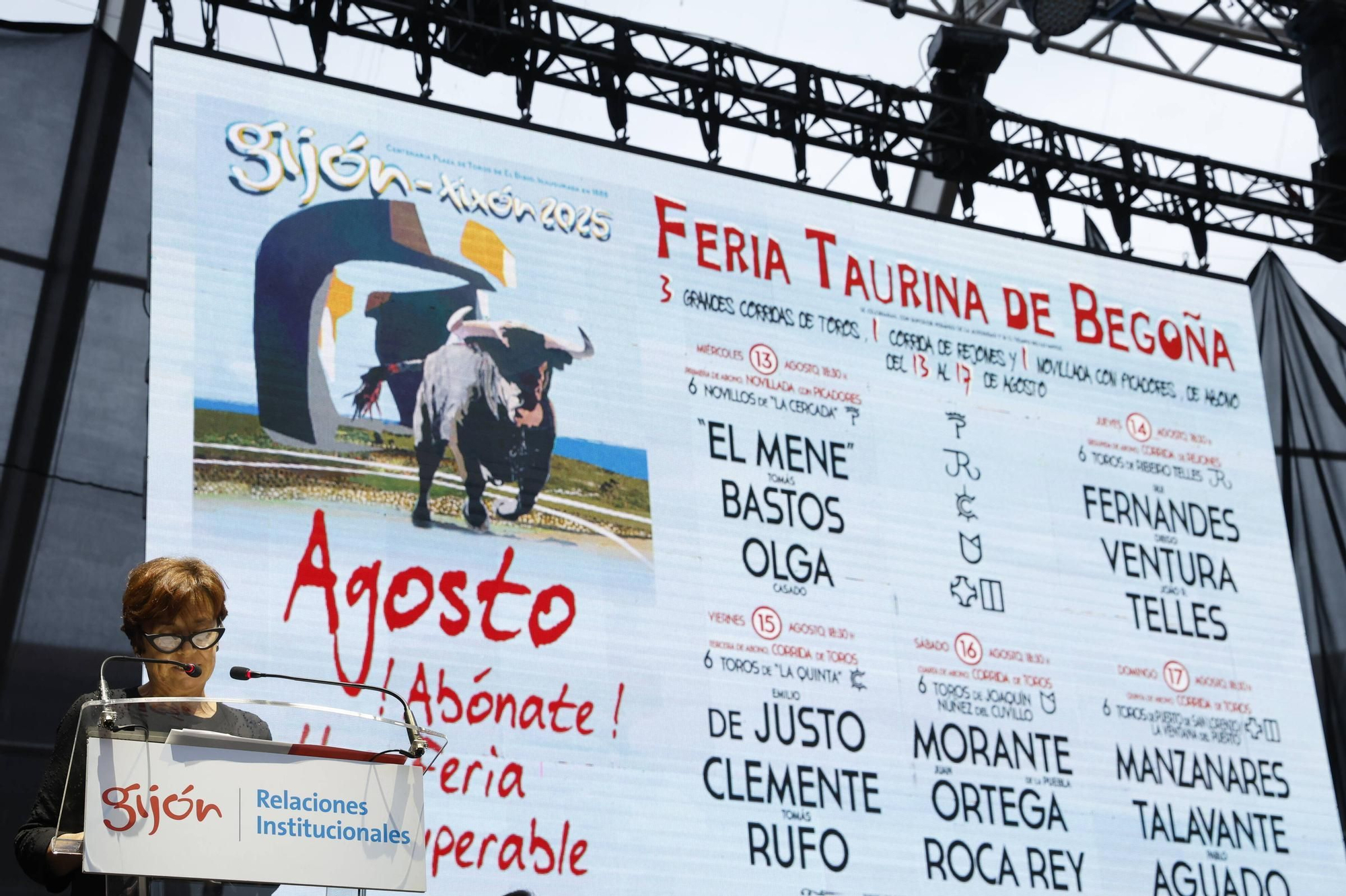 Así fue la presentación de la feria taurina de Gijón (en imágenes)
