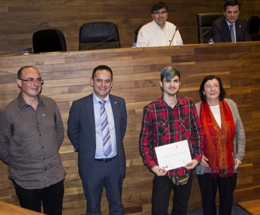 Entrega de premios de la Olimpiada de Filosofía en la Junta General del Principado