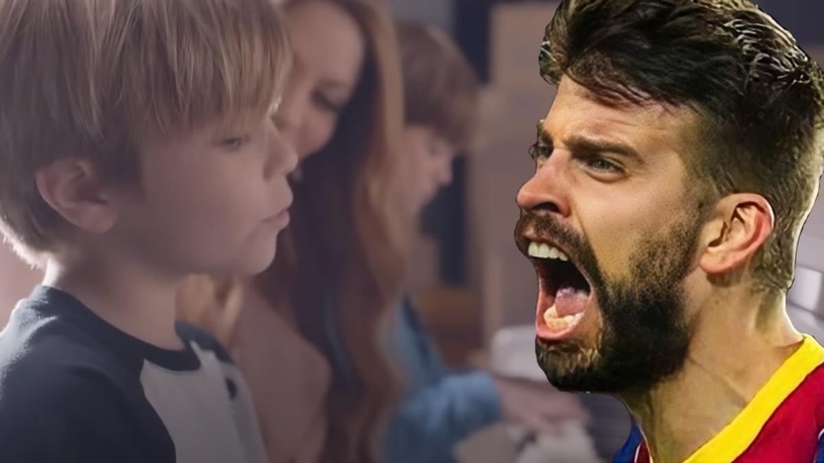 Bombazo por un vídeo de Shakira con sus hijos que enfada a Piqué