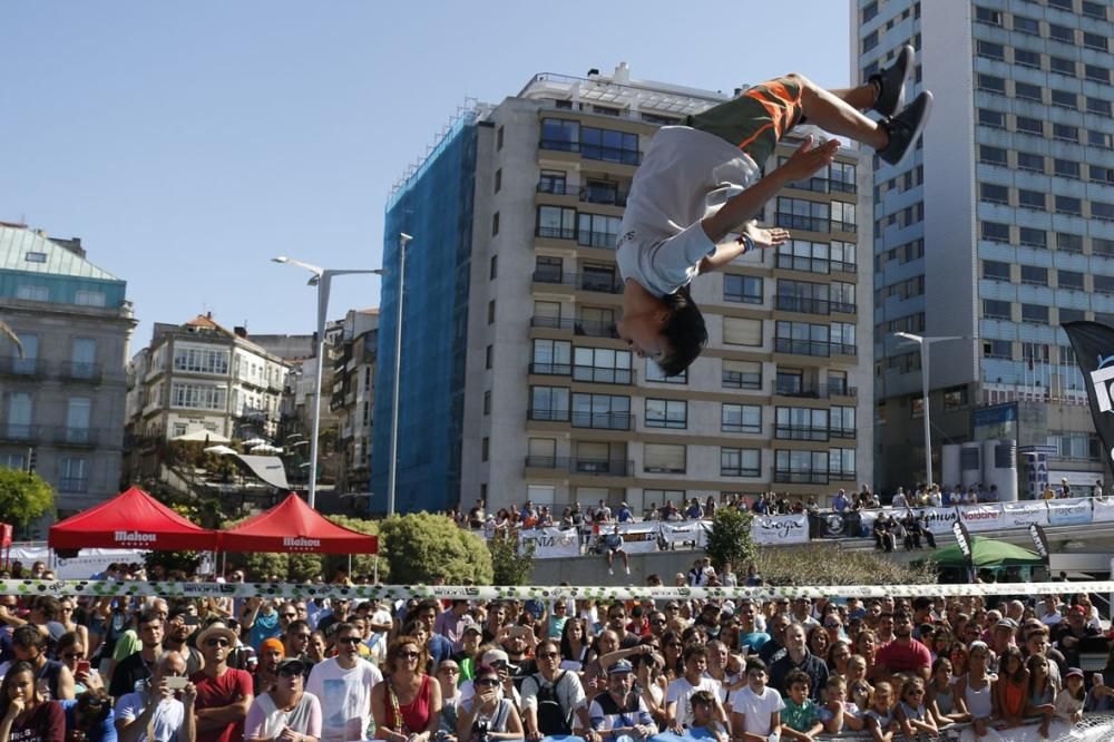 El cierre del Vigo Street Stunts desafía la gravedad