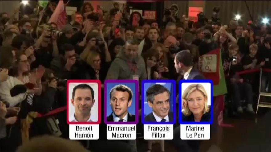Marine Le Pen, favorita tras el escándalo de Fillon