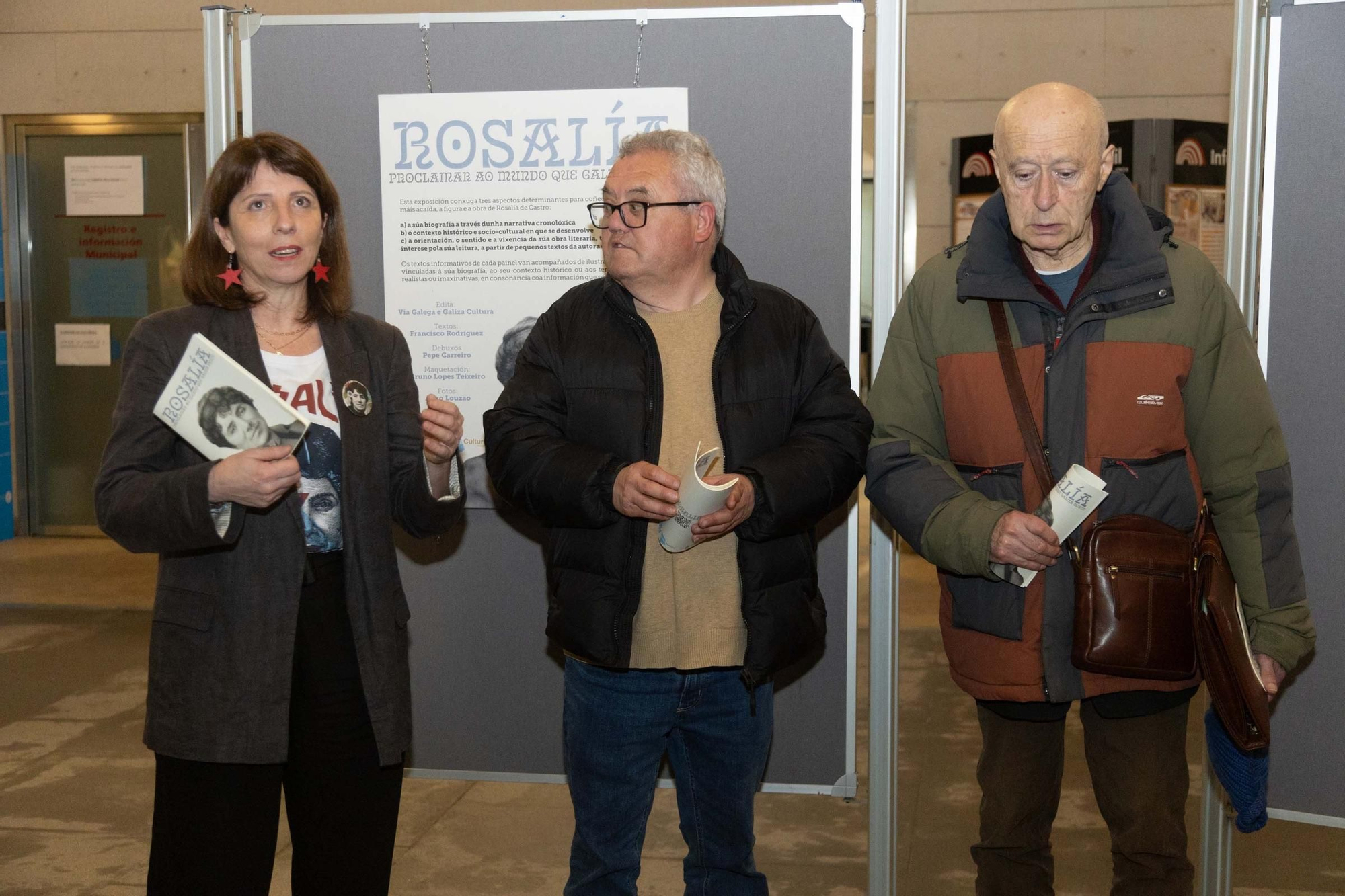 Exposición sobre Rosalía de Castro no Fórum Metropolitano da Coruña