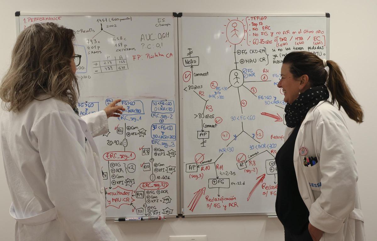 Miles de datos se analizan y cruzan en el procedimiento de detección de enfermedades