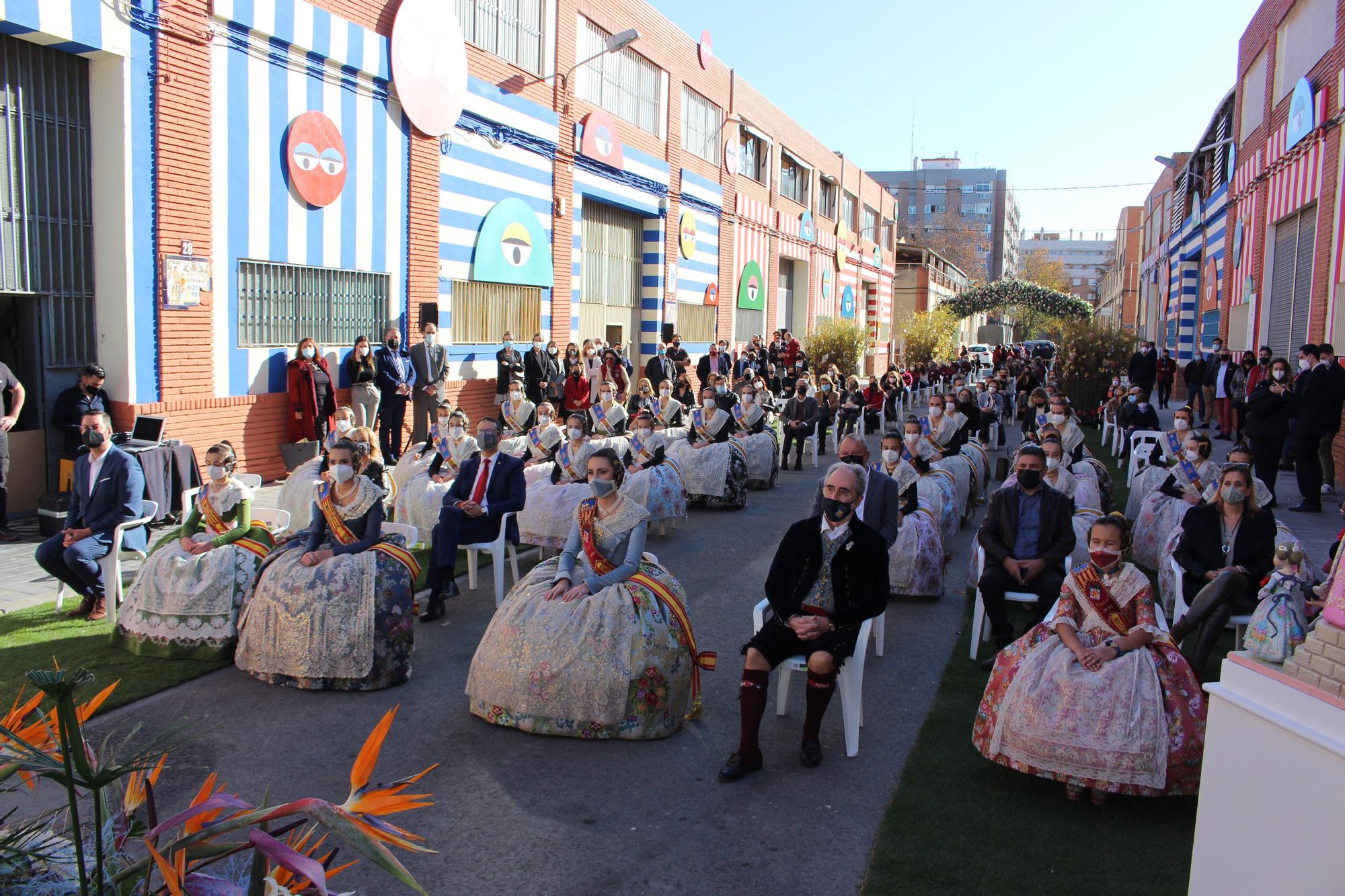 Homenaje a los "ninots indultats" de las Fallas 2020