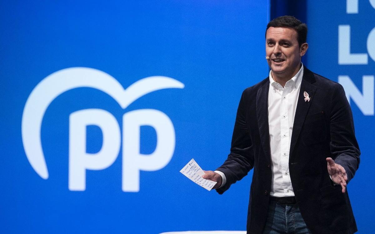 El presidente del PP de Almería, Javier Aureliano García. ANDALUCÍA ESPAÑA EUROPA ALMERÍA POLÍTICA PP