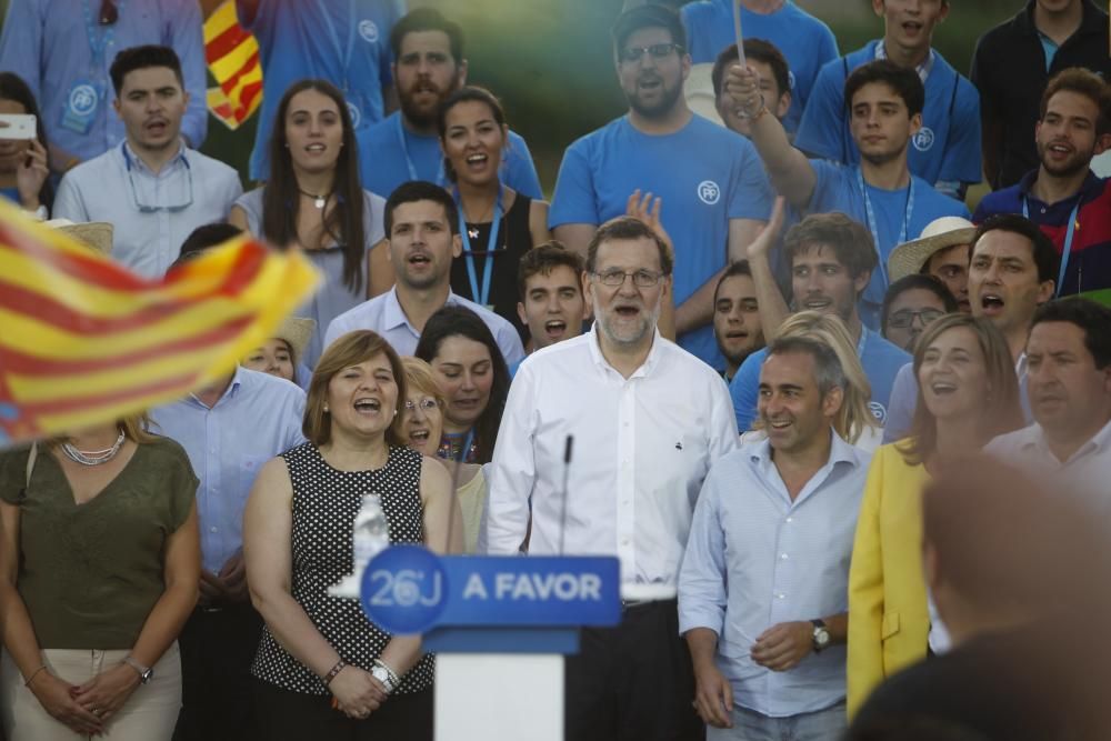 Mitin de Rajoy en Valencia