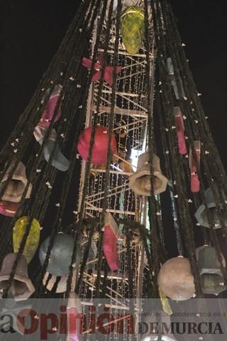 Encendido del Gran Árbol de Navidad de la Plaza Circular de Murcia