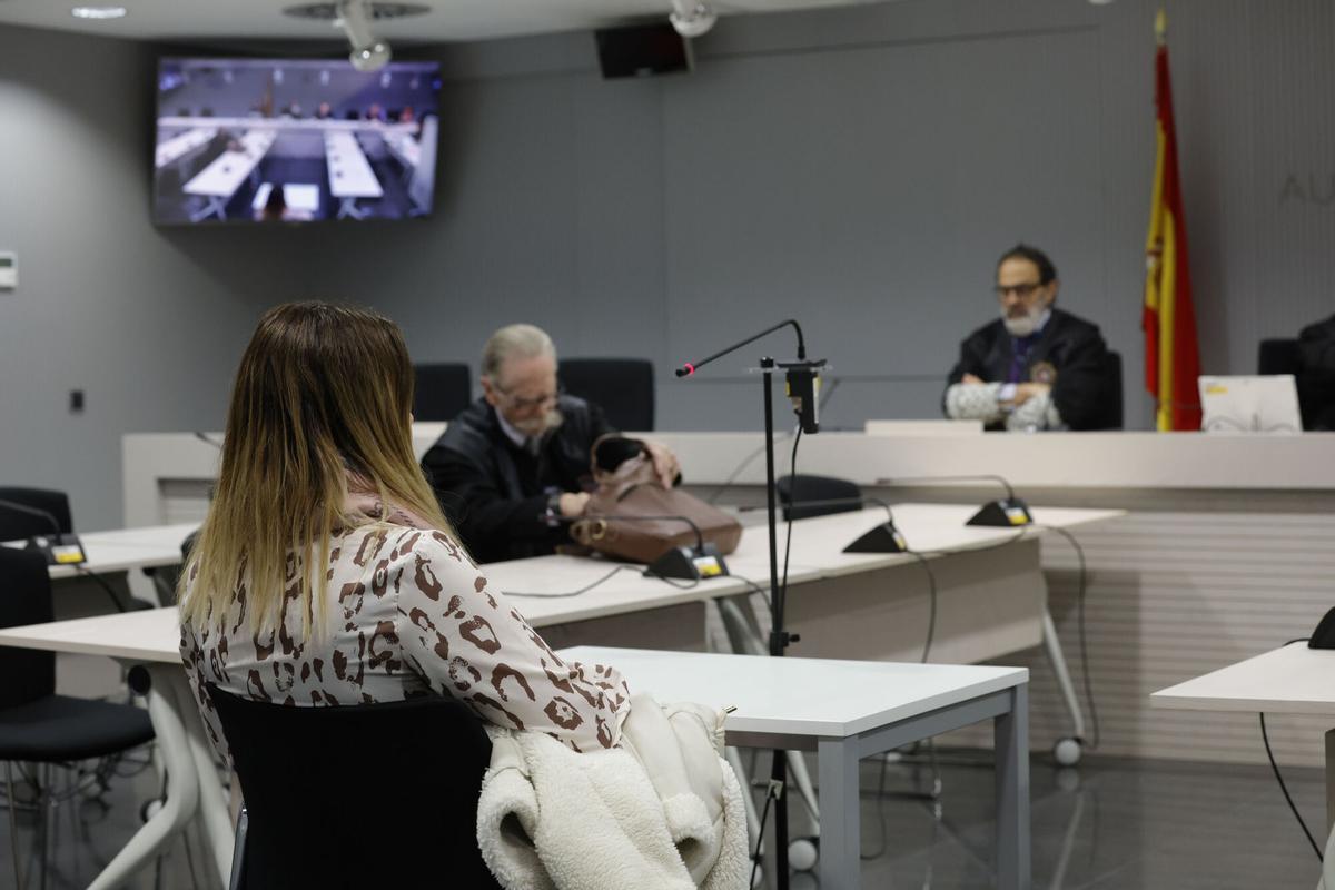 Un momento de la sesión en la Audiencia Nacional.