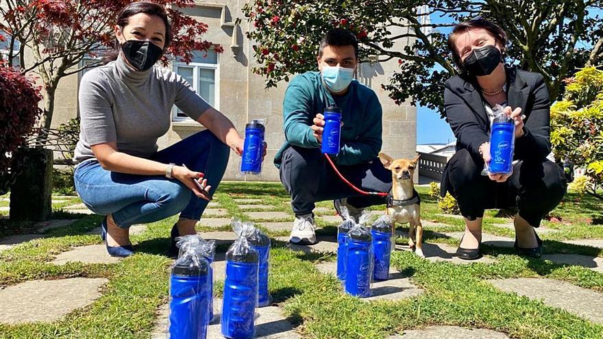 Botellines para no dejar &quot;rastros&quot; de los canes en el suelo