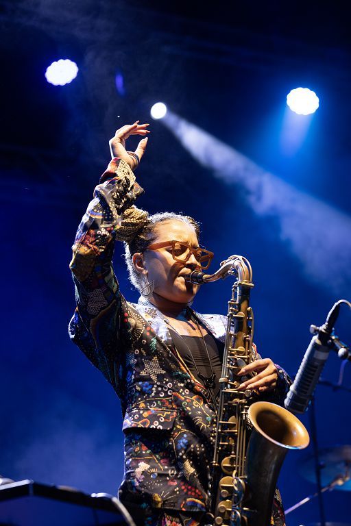 Las mejores fotos del concierto de Nubya Garcia en el Cartagena Jazz Festival