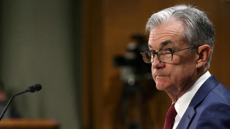 El presidente de la Junta de la Reserva Federal, Jerome Powell.