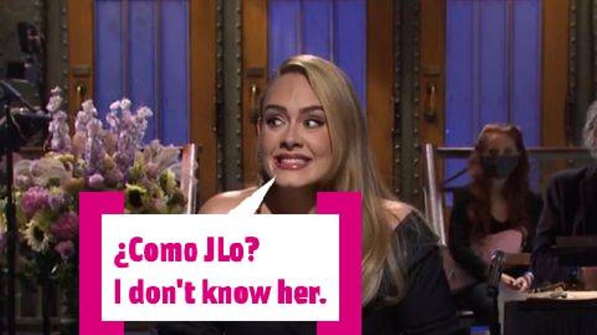 Adele hace referencia al meme de Mariah Carey y JLo: I don't know her