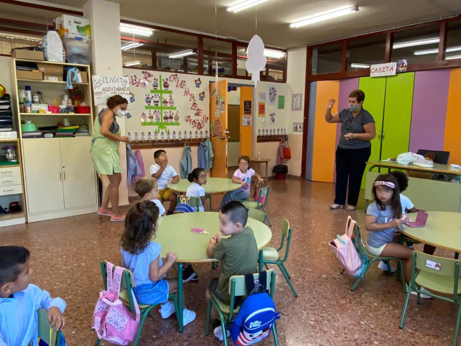 Vuelta a las aulas sin incidencia en Mula