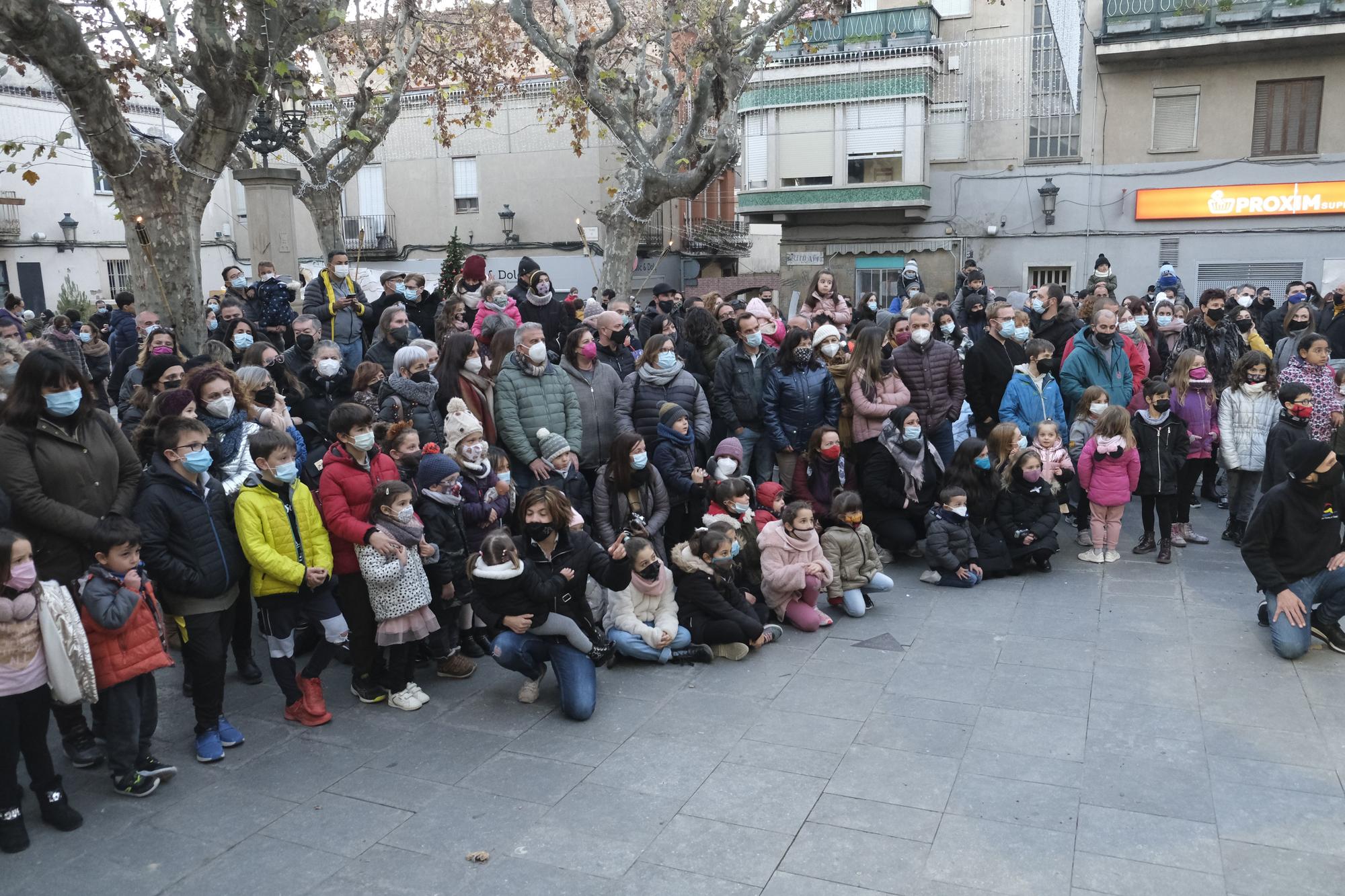 Festa del tió a Sant Vicenç