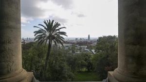 Els jardins del mas Ravetllat-Pla del Guinardó, que el districte preveu començar a arreglar l’any que ve.