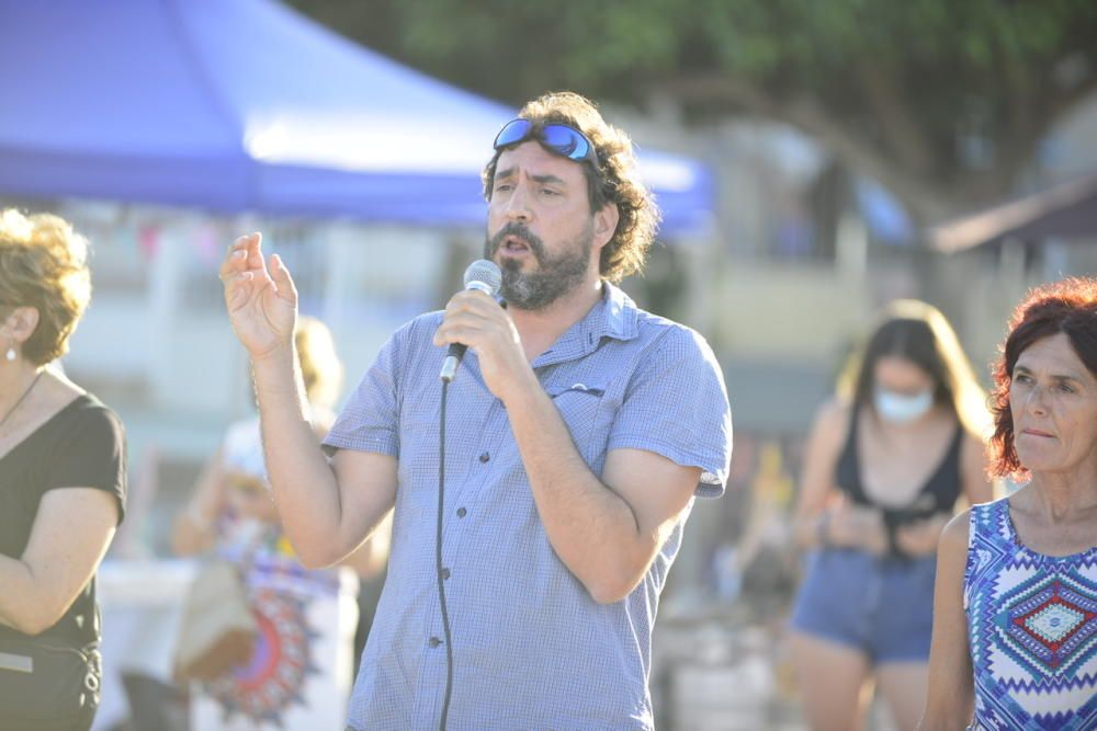 Manifestación contra el estado del Mar Menor