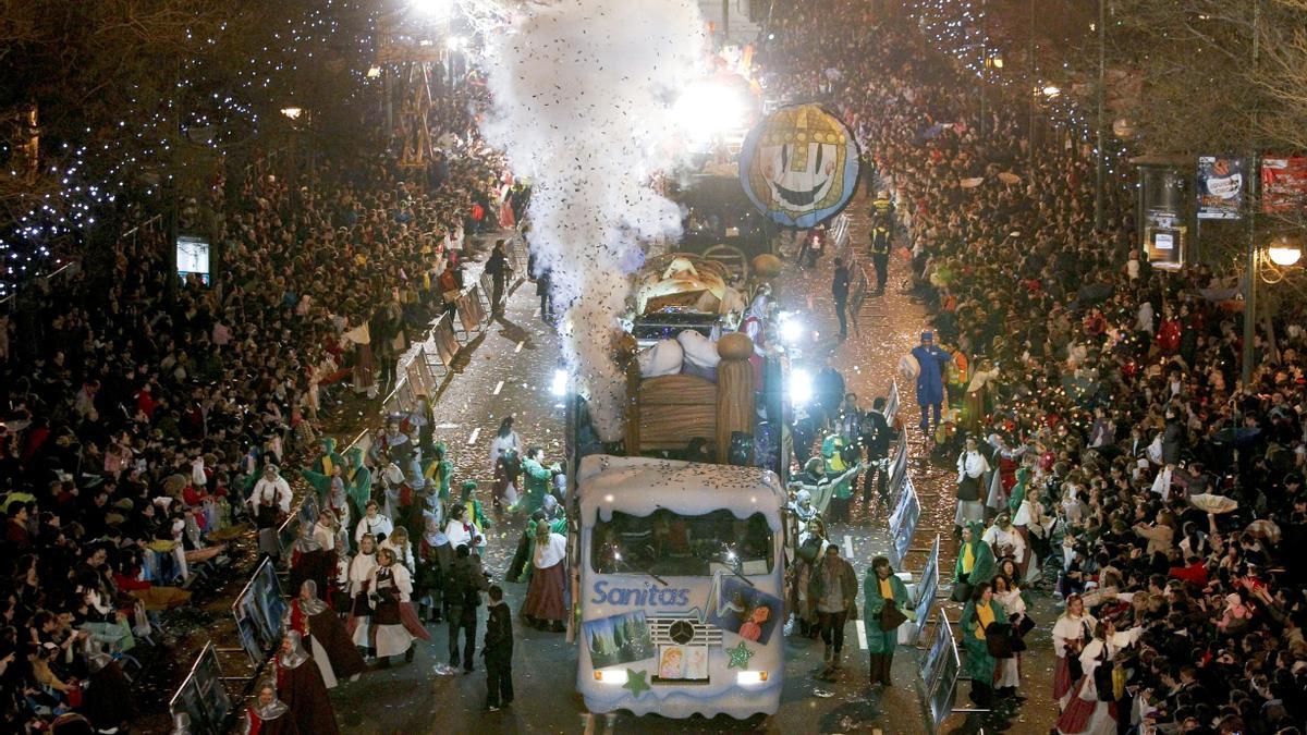 Una imagen de la Cabalgata de Reyes Magos en Madrid.