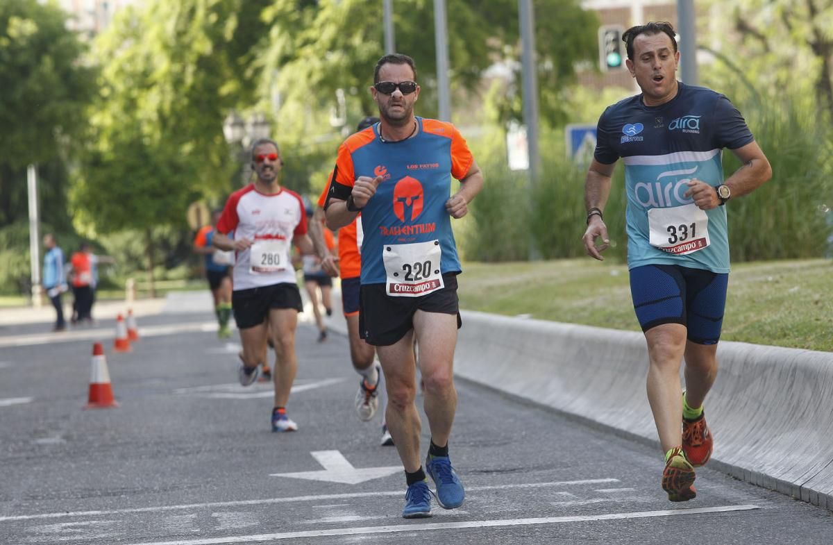 Virtudes Corpas y Jesús Ballesta vencen en la Carrera María Auxiliadora