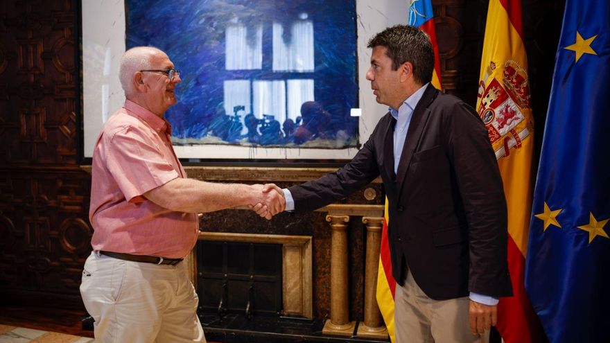 Mazón tiene (casi) vacía la agenda de citas con alcaldes socialistas