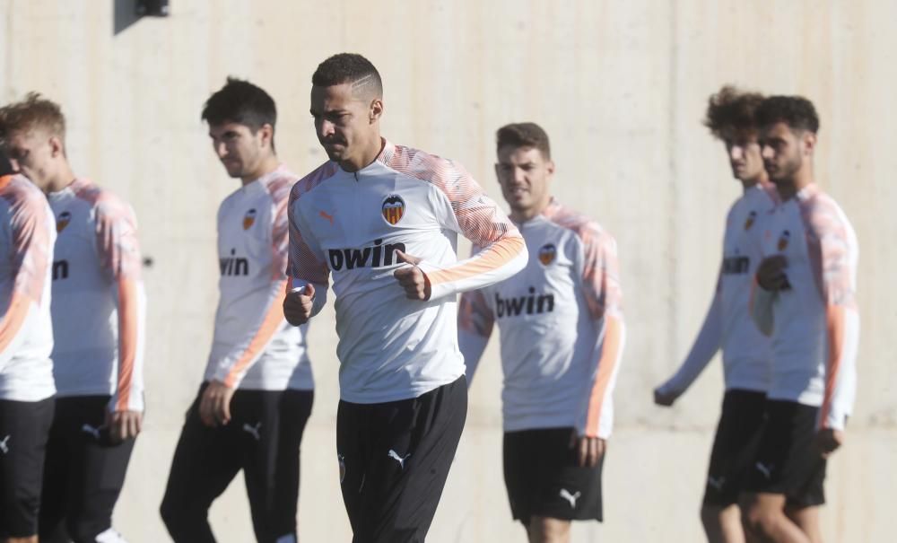 El Valencia CF trabaja en Paterna