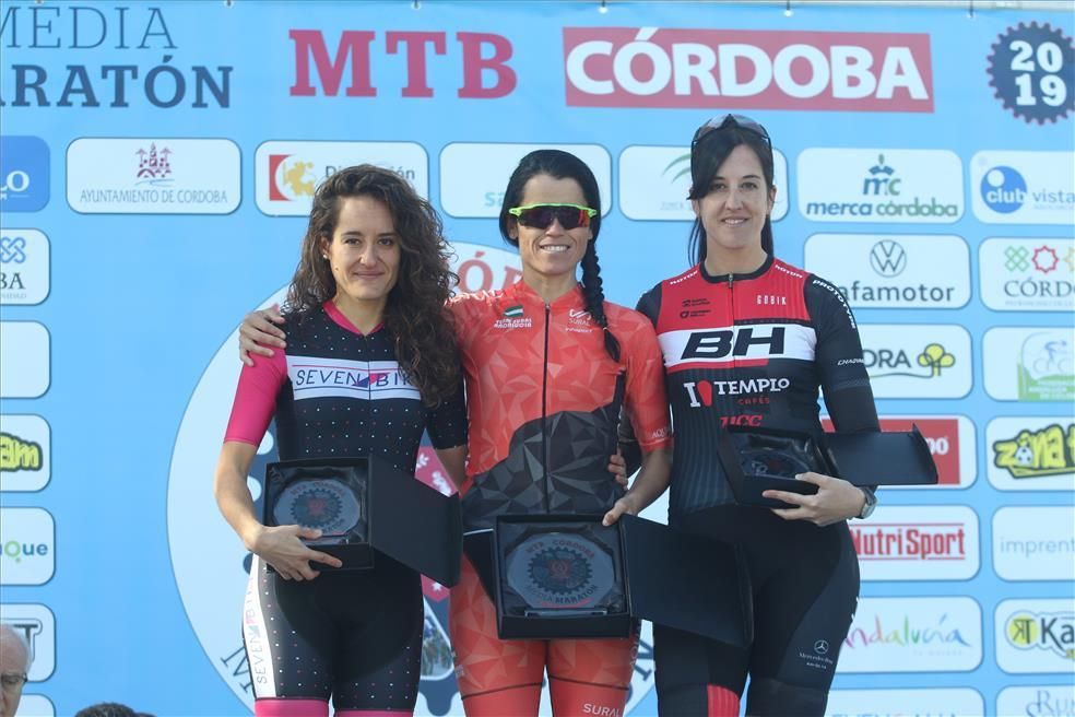 Los podios de la quinta Media Maratón MTB CÓRDOBA