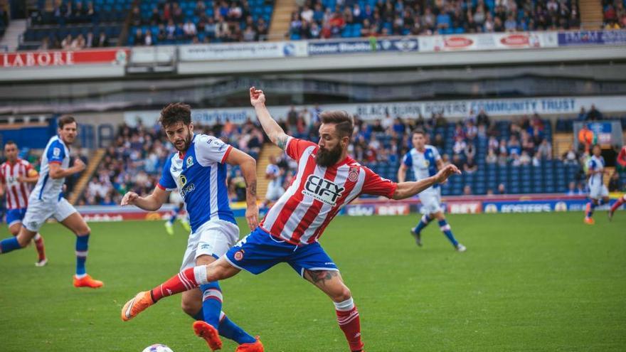 El Girona empata al camp del Blackburn Rovers