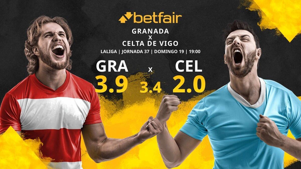 Granada CF vs. RC Celta de Vigo: horario, TV, estadísticas, clasificación y pronósticos