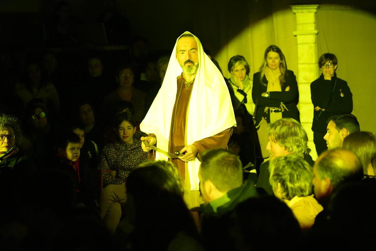 Una escena del belén viviente de la parroquia San José Obrero, en imagen de archivo.