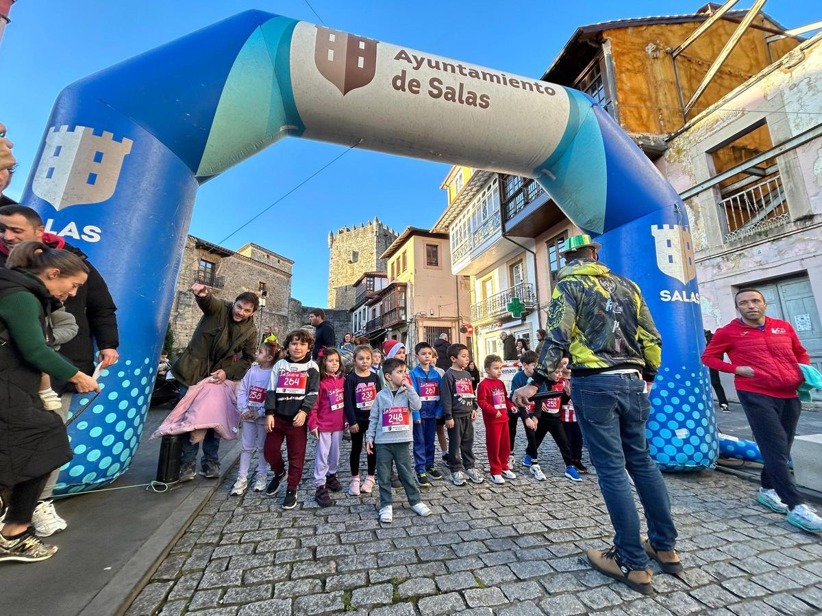 EN IMÁGENES: Así fue la San Silvestre de Salas, con más de 200 corredores de todas las edades